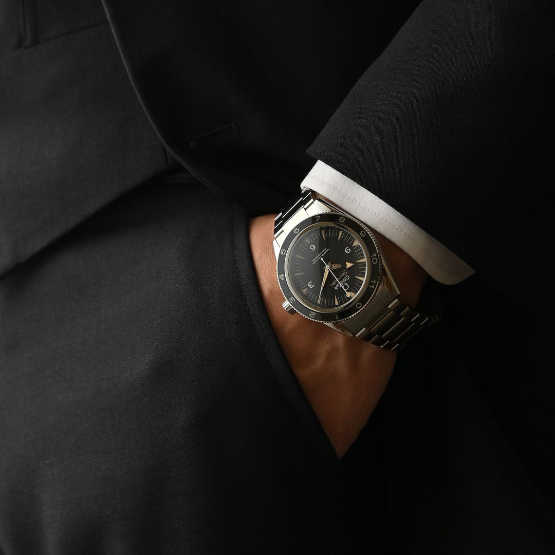 Seamaster 300 wearing image